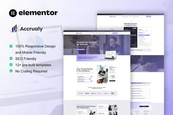 PlumbiGo - Plumbing Services Elementor Template Kit